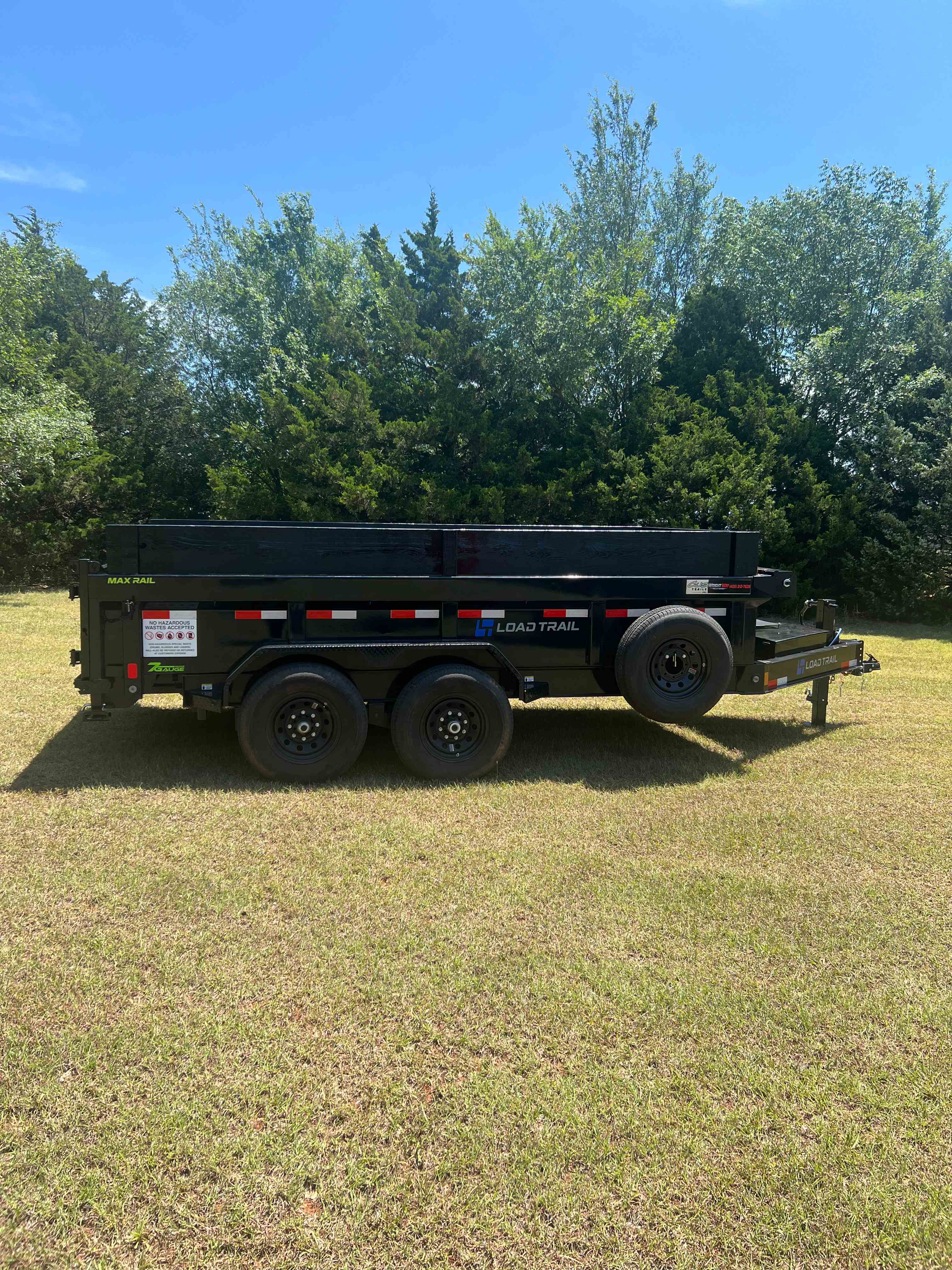 2026 Load Trail 14' Dump Trailer for rent in Blanchard, Oklahoma – WrightWay Trailer Rentals