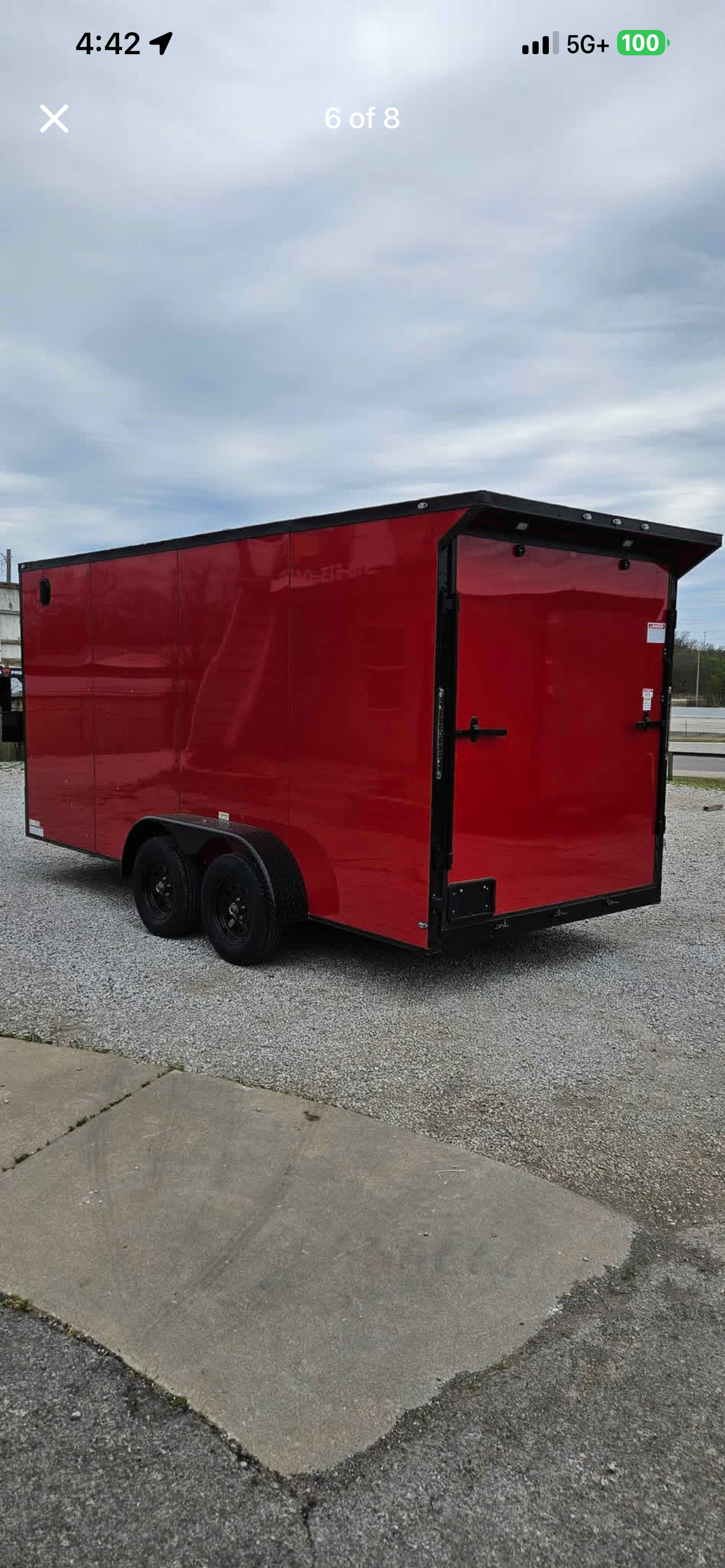 2026 Family Trailers 16x7 Enclosed for rent in Blanchard, Oklahoma – WrightWay Trailer Rentals